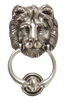 KNOCK LION ovikolkutin Hopeanvärinen