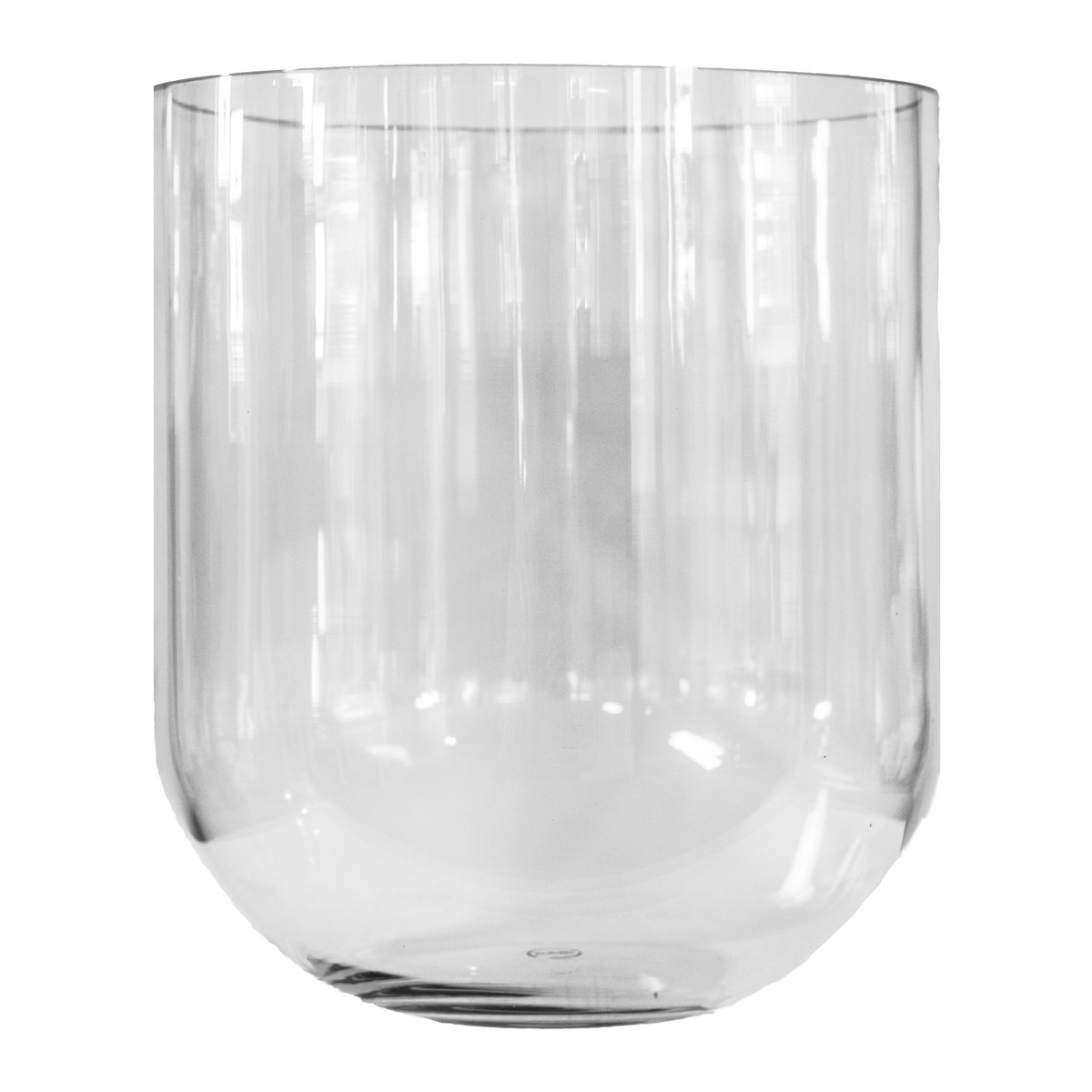 Simple lasimaljakko large Clear