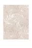 Juliste White Leaves 1