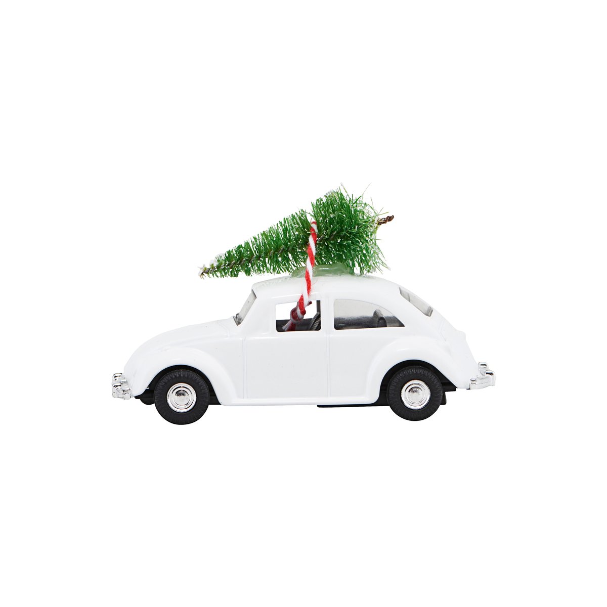MINI Xmas car Valkoinen