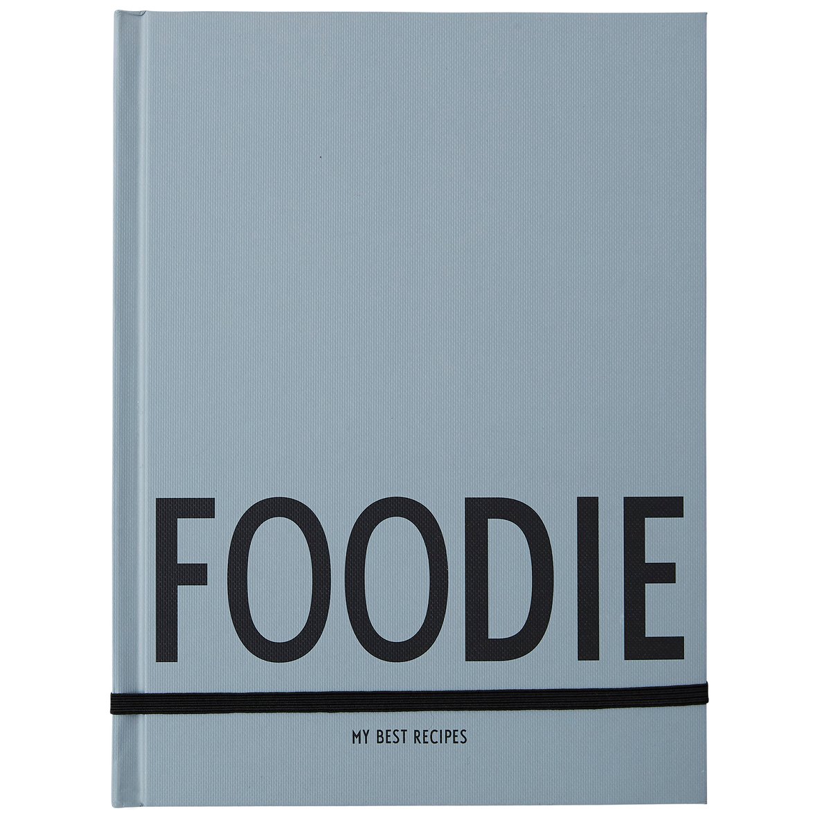 Design Letters foodie book reseptikirja Harmaa