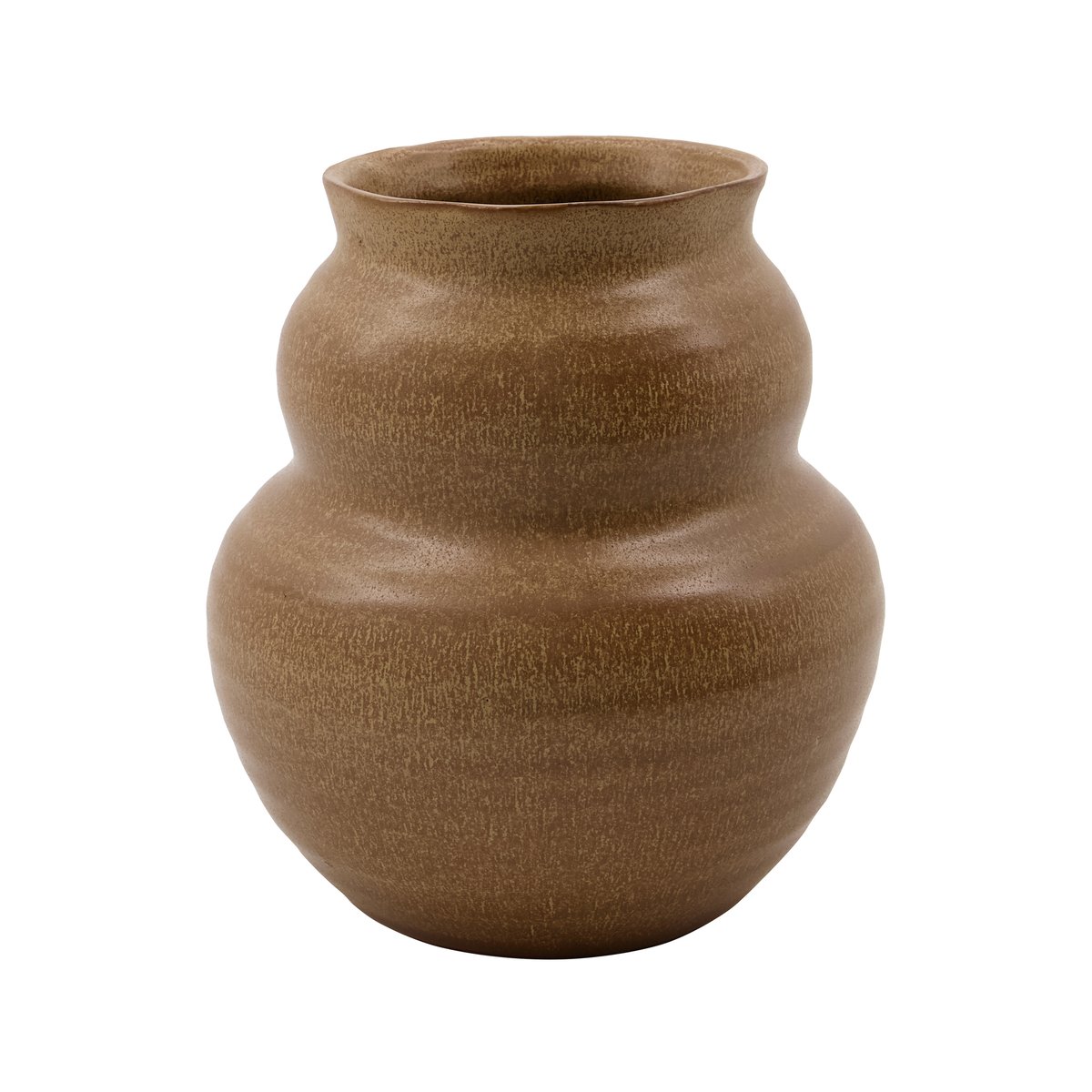 Juno maljakko 19 cm Camel