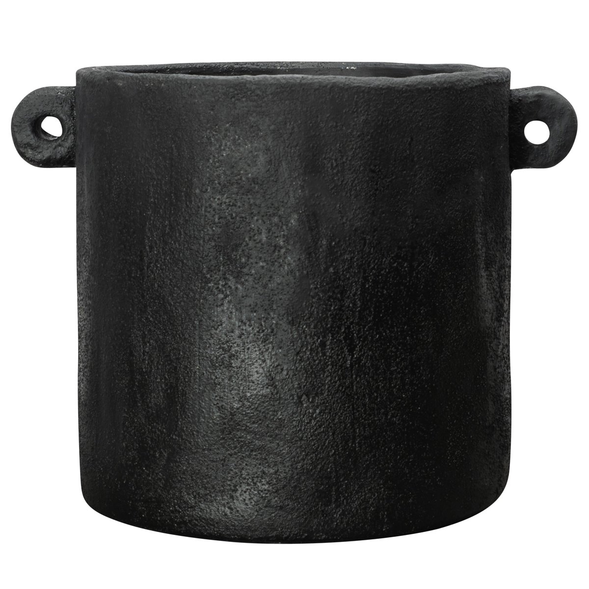 Charcoal ruukku musta Suuri