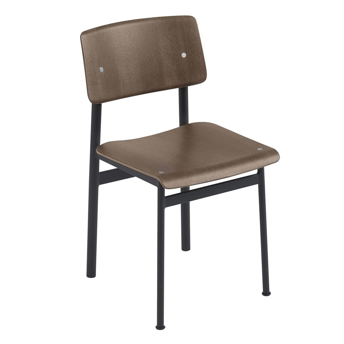 Loft Chair tuoli Black-stained dark brown
