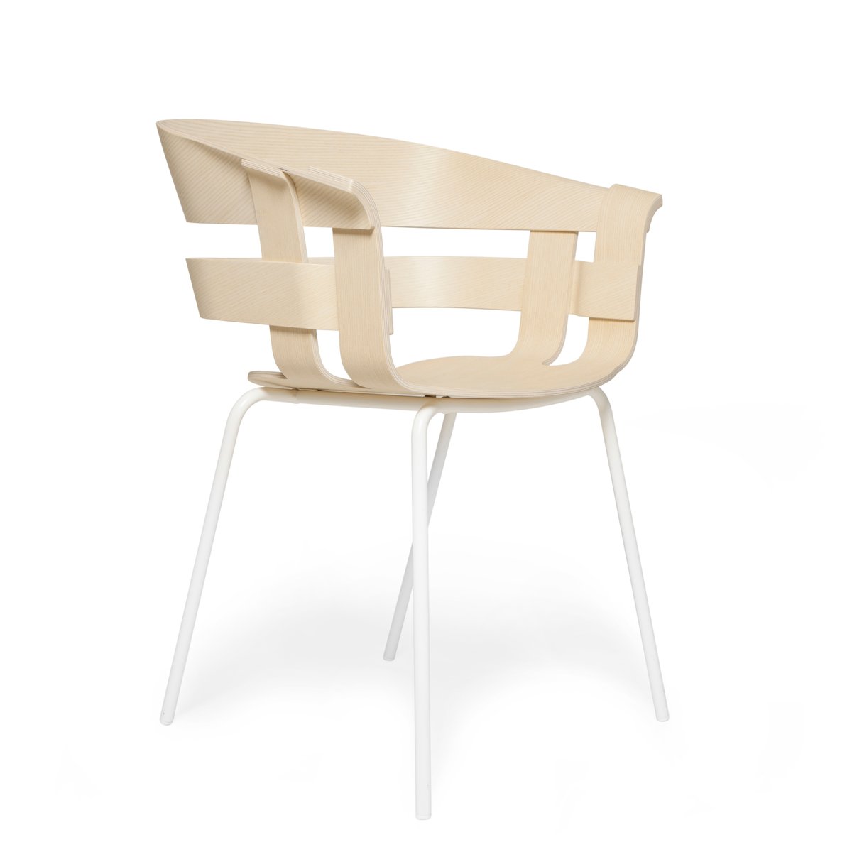 Wick Chair tuoli saarni-vita metallben
