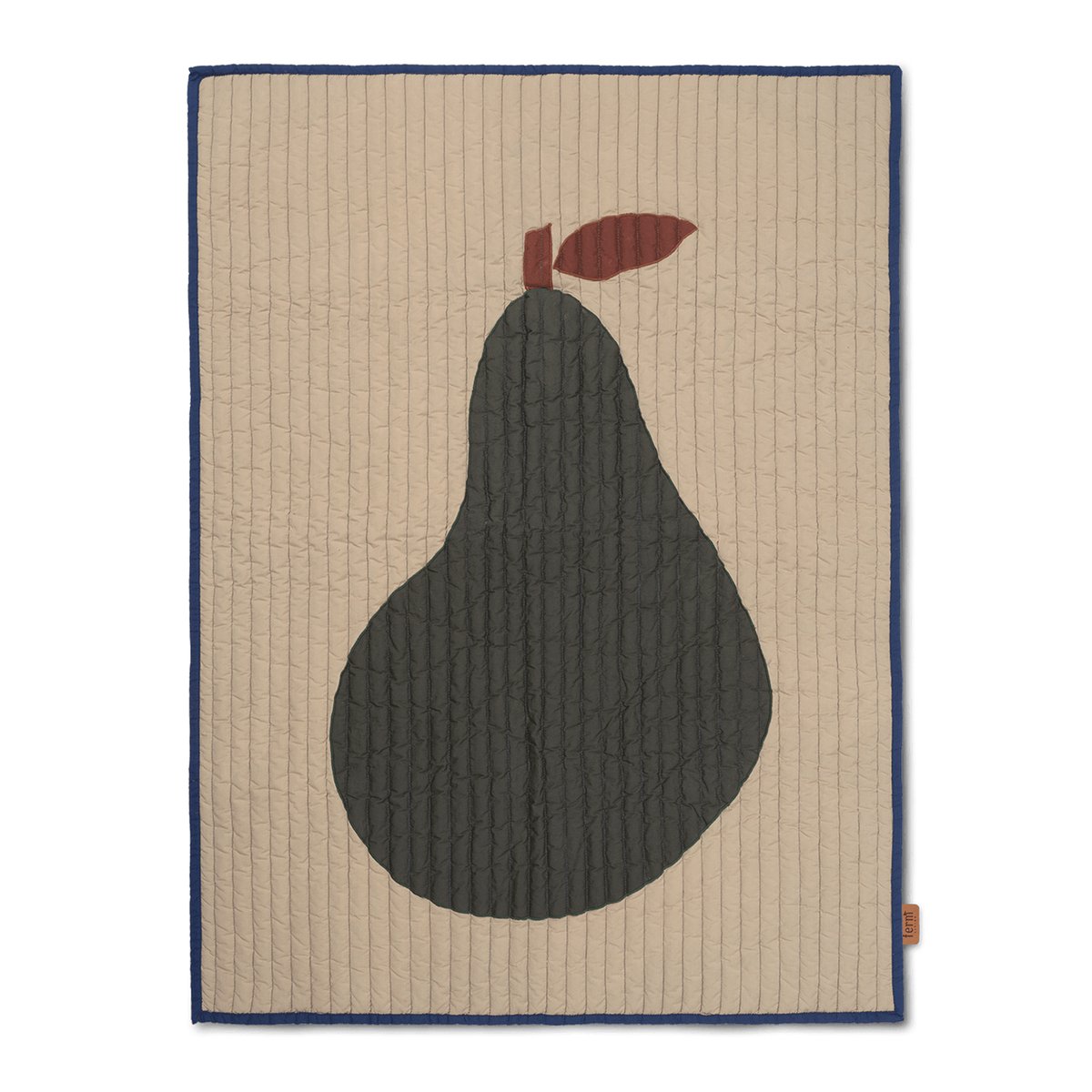 Pear huopa 80x110 cm Hiekka-tummanvihreä