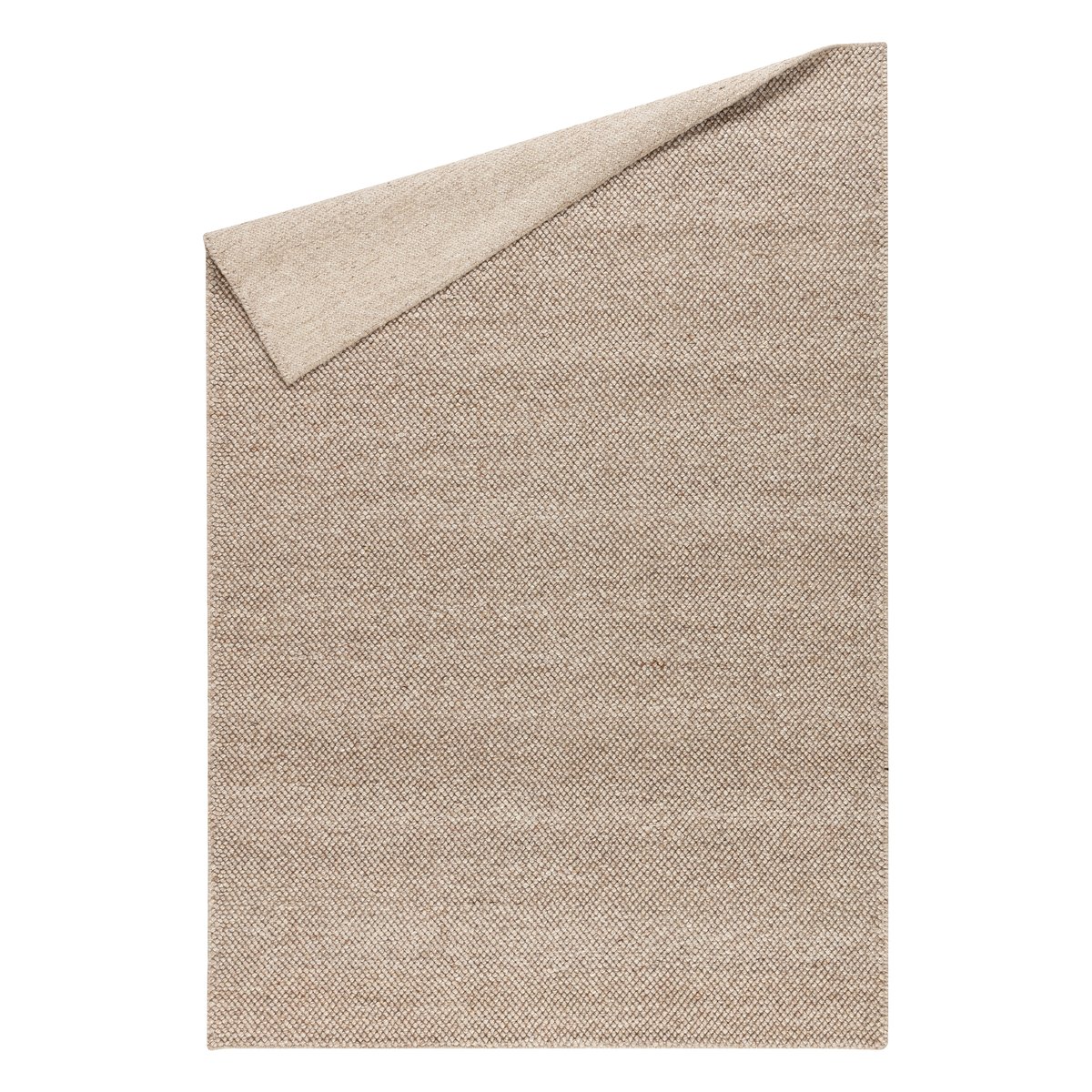 Flock villamatto beige 170x240 cm