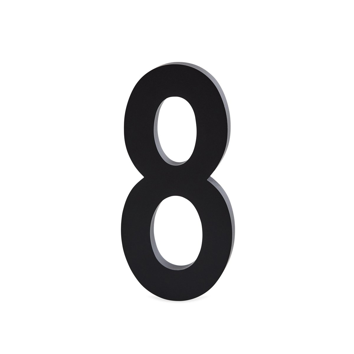 Design Letters numerot alumiini 50 mm 8