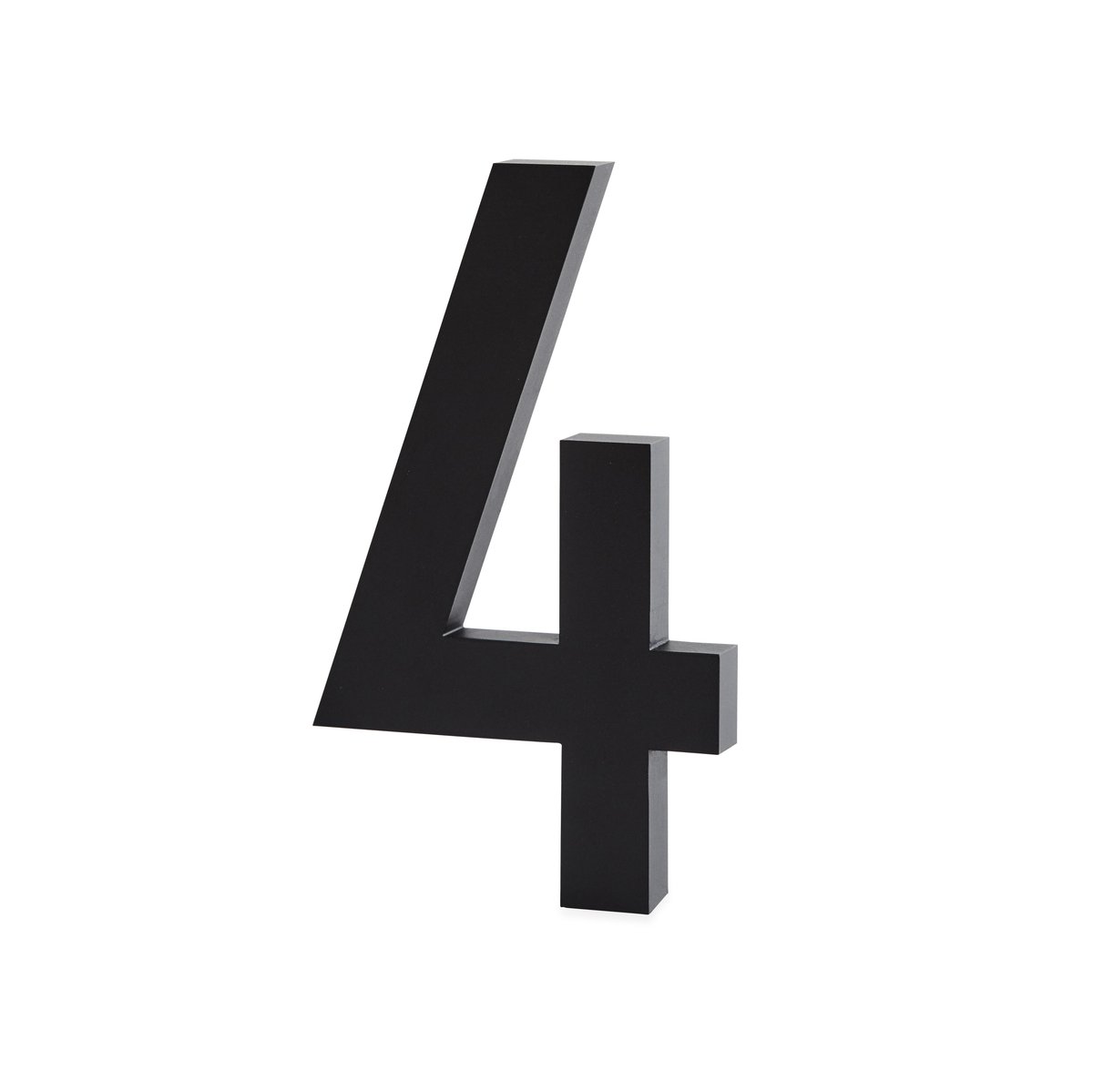 Design Letters numerot alumiini 50 mm 4