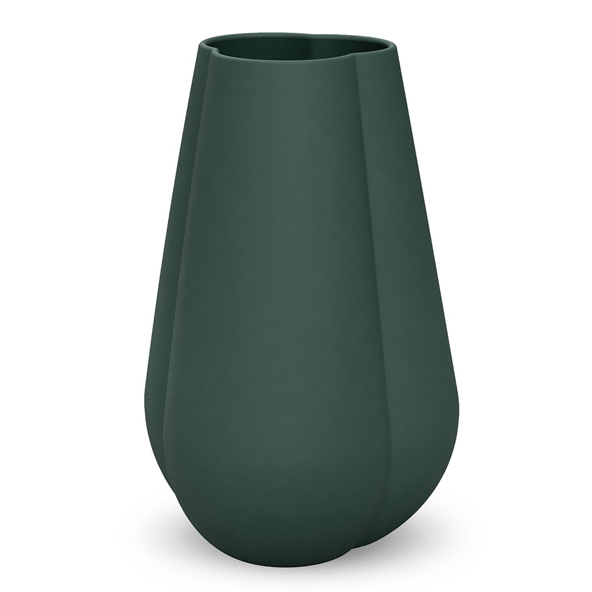 Clover maljakko, 25 cm Dark green