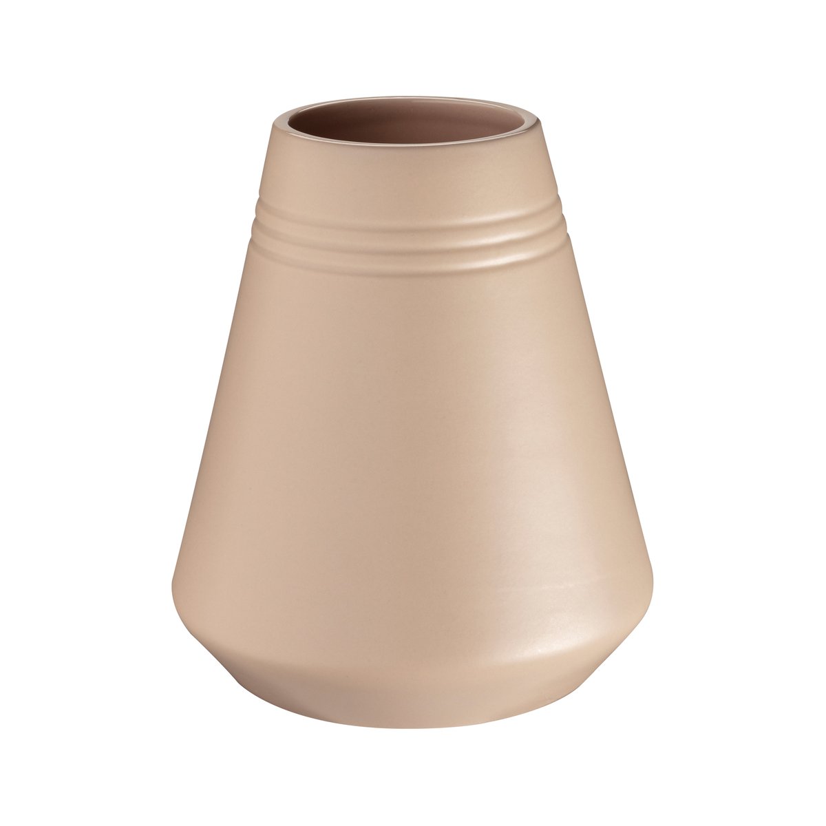 Lines maljakko 18 cm Beige