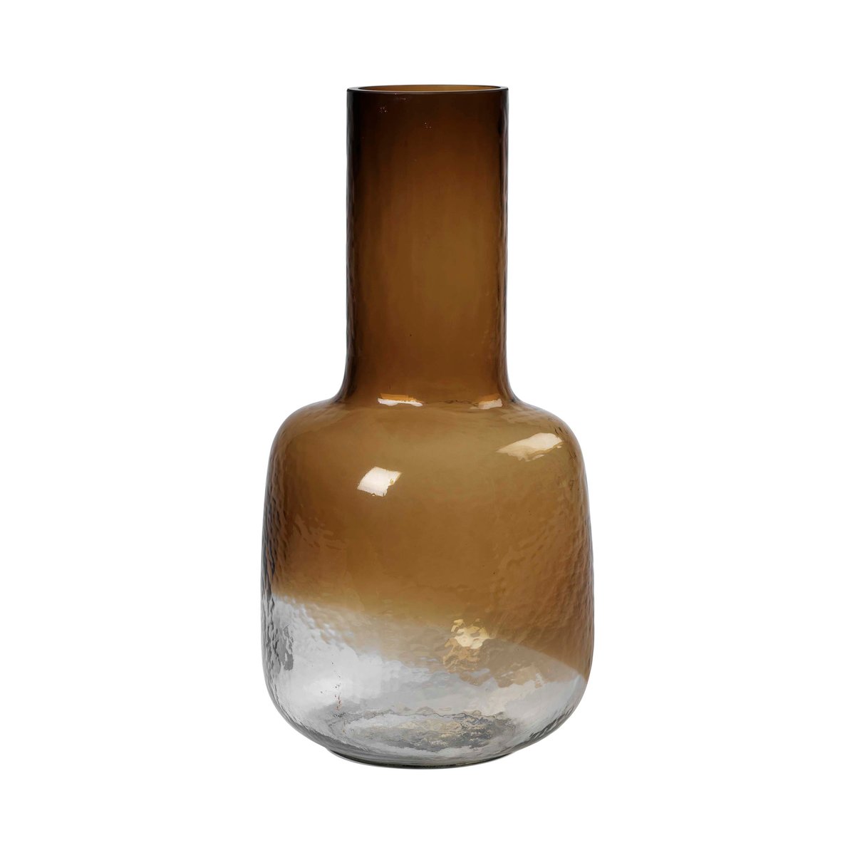 Ingvar lasimaljakko 45 cm Indian tan-clear