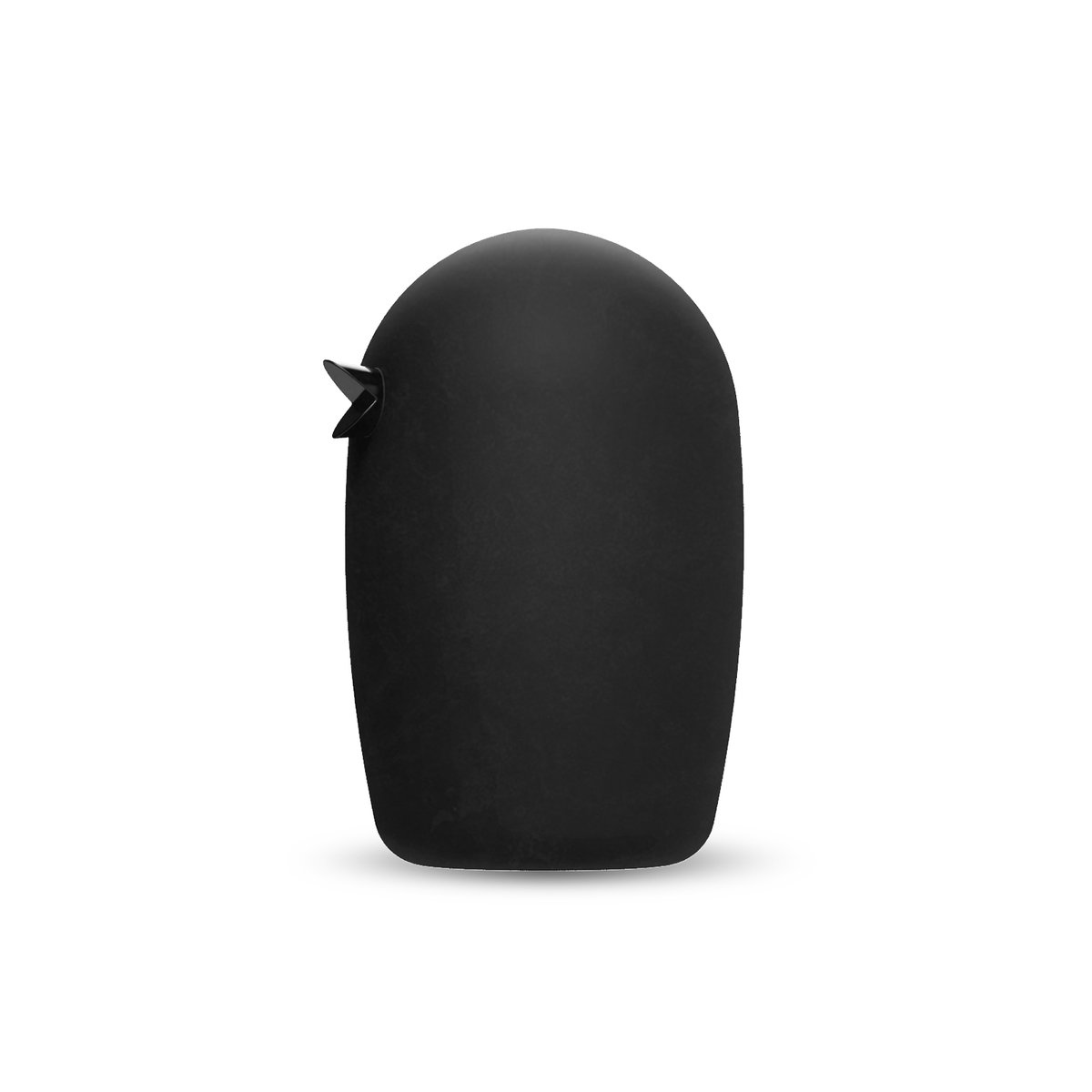 Ceramic Bird, 8 cm Black