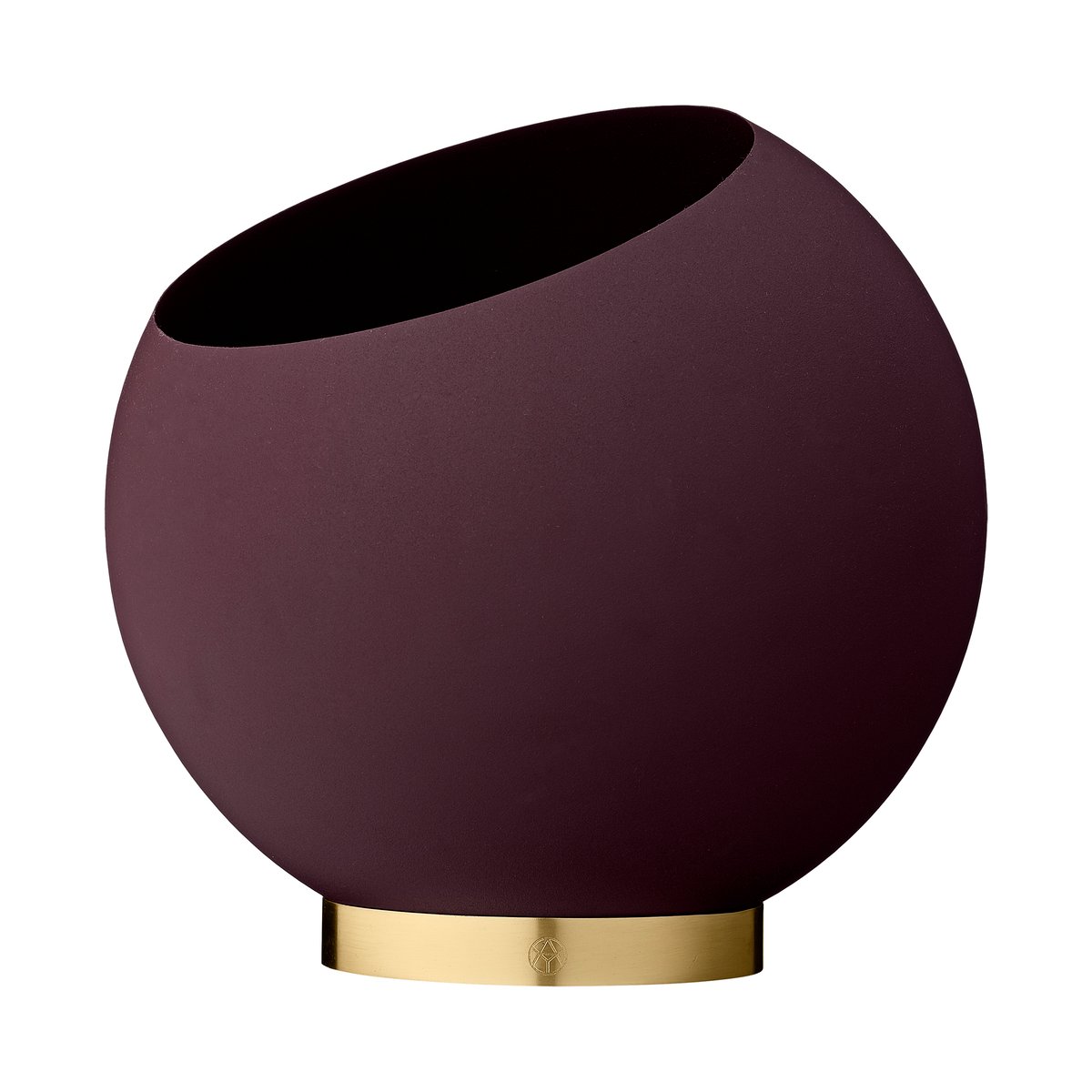 Globe kukkaruukku Ø 30 cm Bordeaux