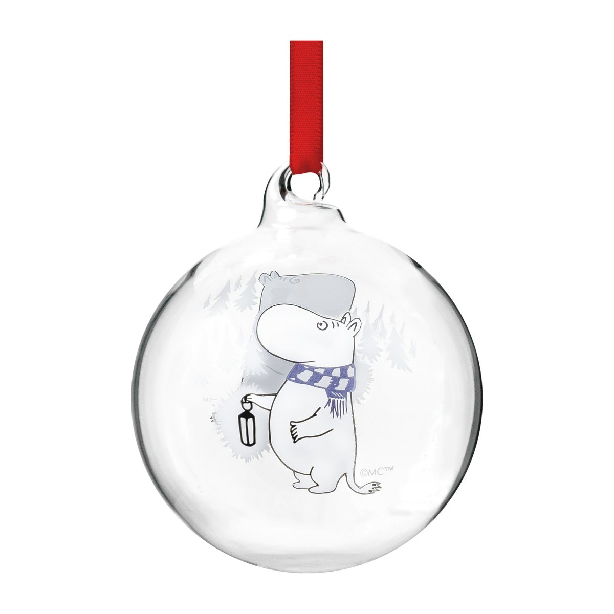 Muumi joulukoriste Ø7 cm Moomin