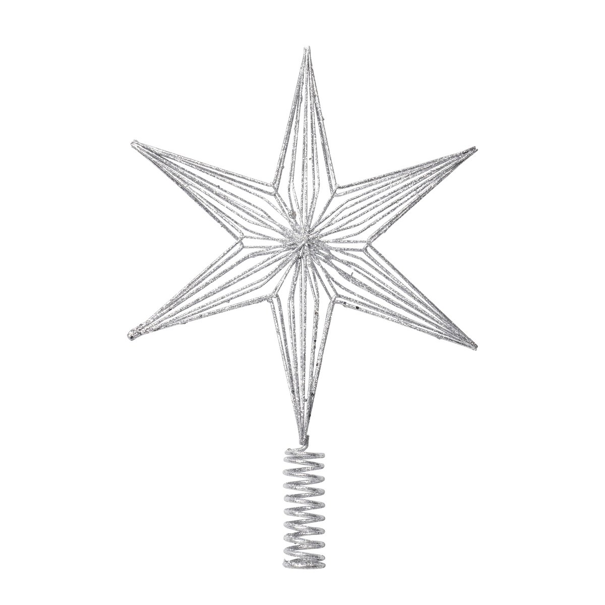Alivinne kuusen tähti 35,5 cm Hopea