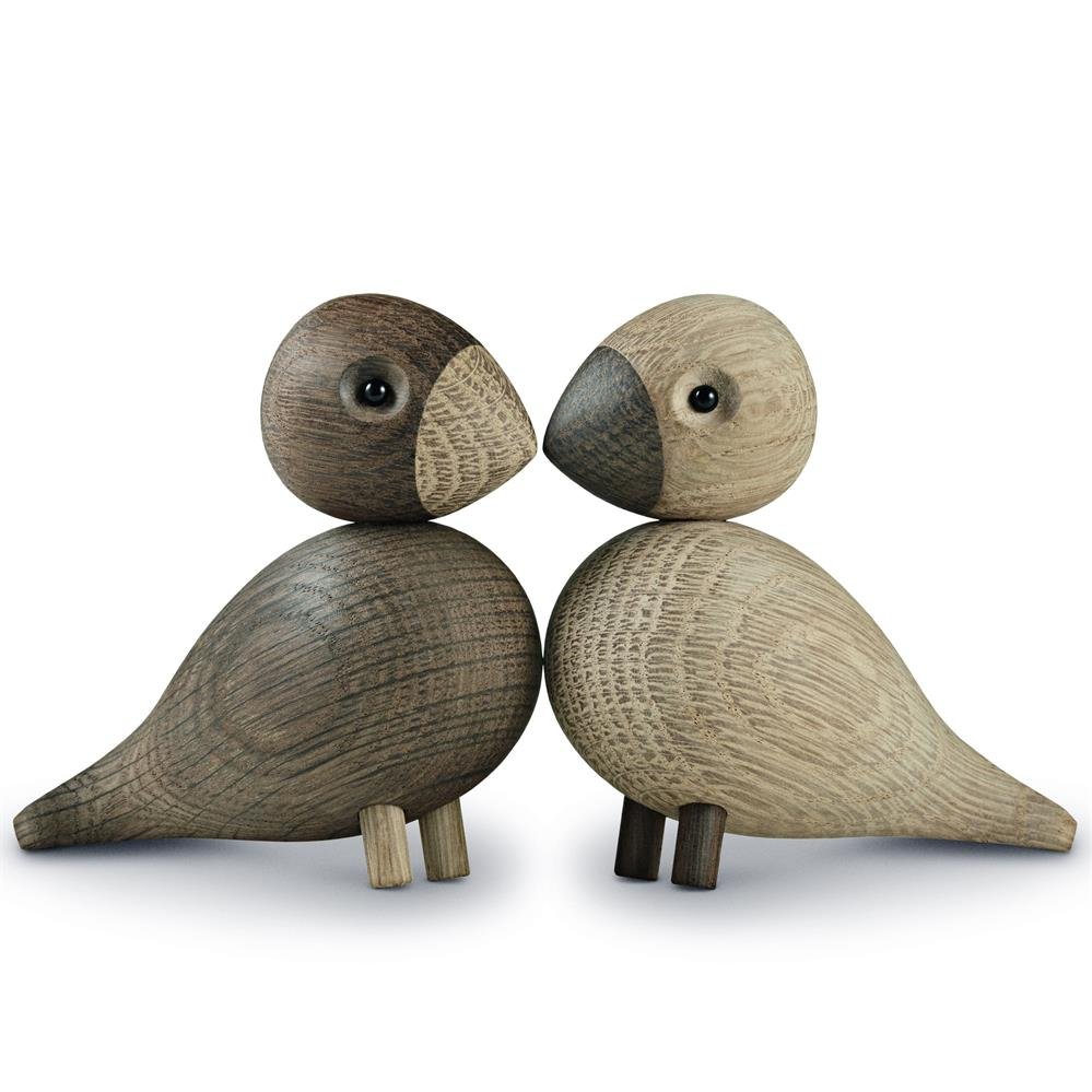 Kay Bojesen Lovebirds tammi, 2 kpl