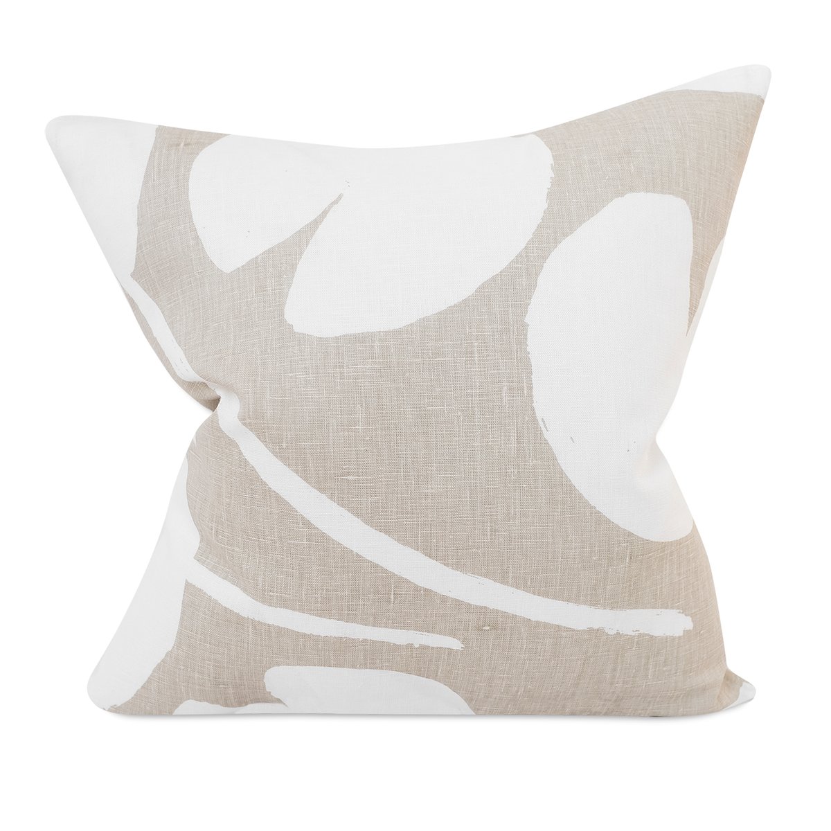 Water lilies tyynynpäällinen beige-valkoinen