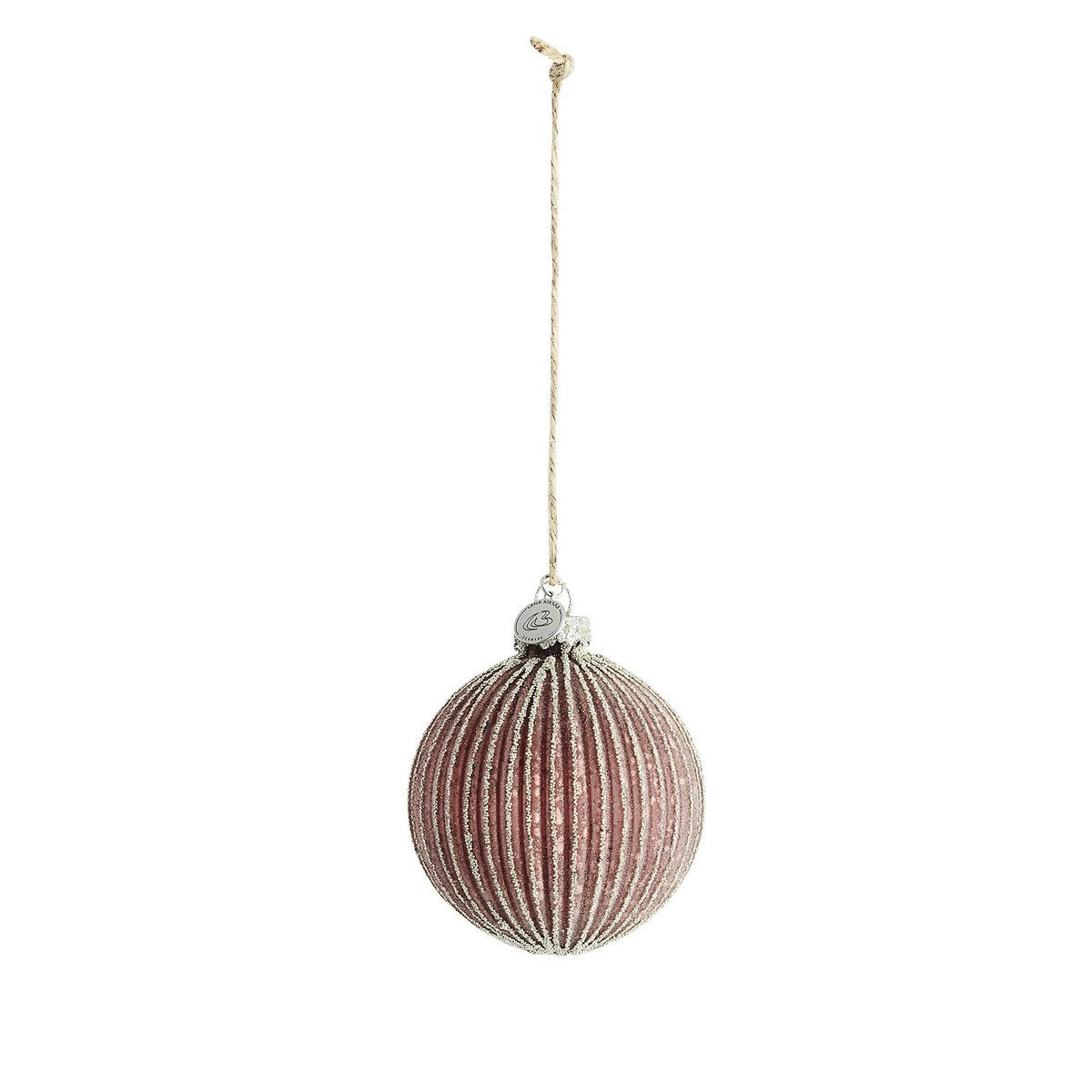 Norille joulukuusenpallo, Ø 8 cm Pomegranate-light gold