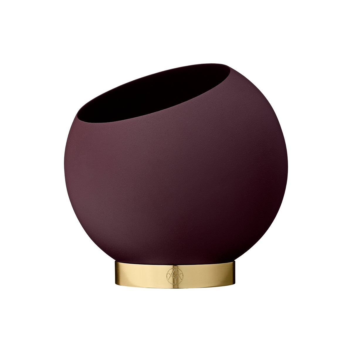 Globe kukkaruukku Ø 17 cm Bordeaux