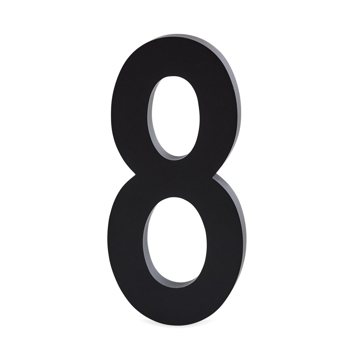 Design Letters numerot alumiini 100 mm 8