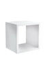 Hyllykkö Cubo, valkoinen, 30x25x30 cm