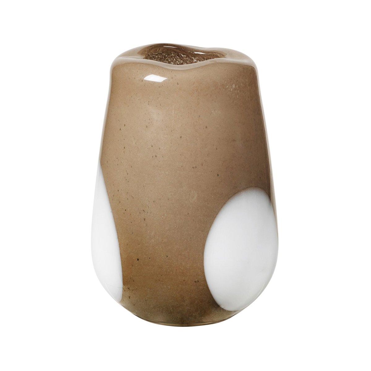 Ada Dot -lasimaljakko 26 cm Simply taupe warm grey