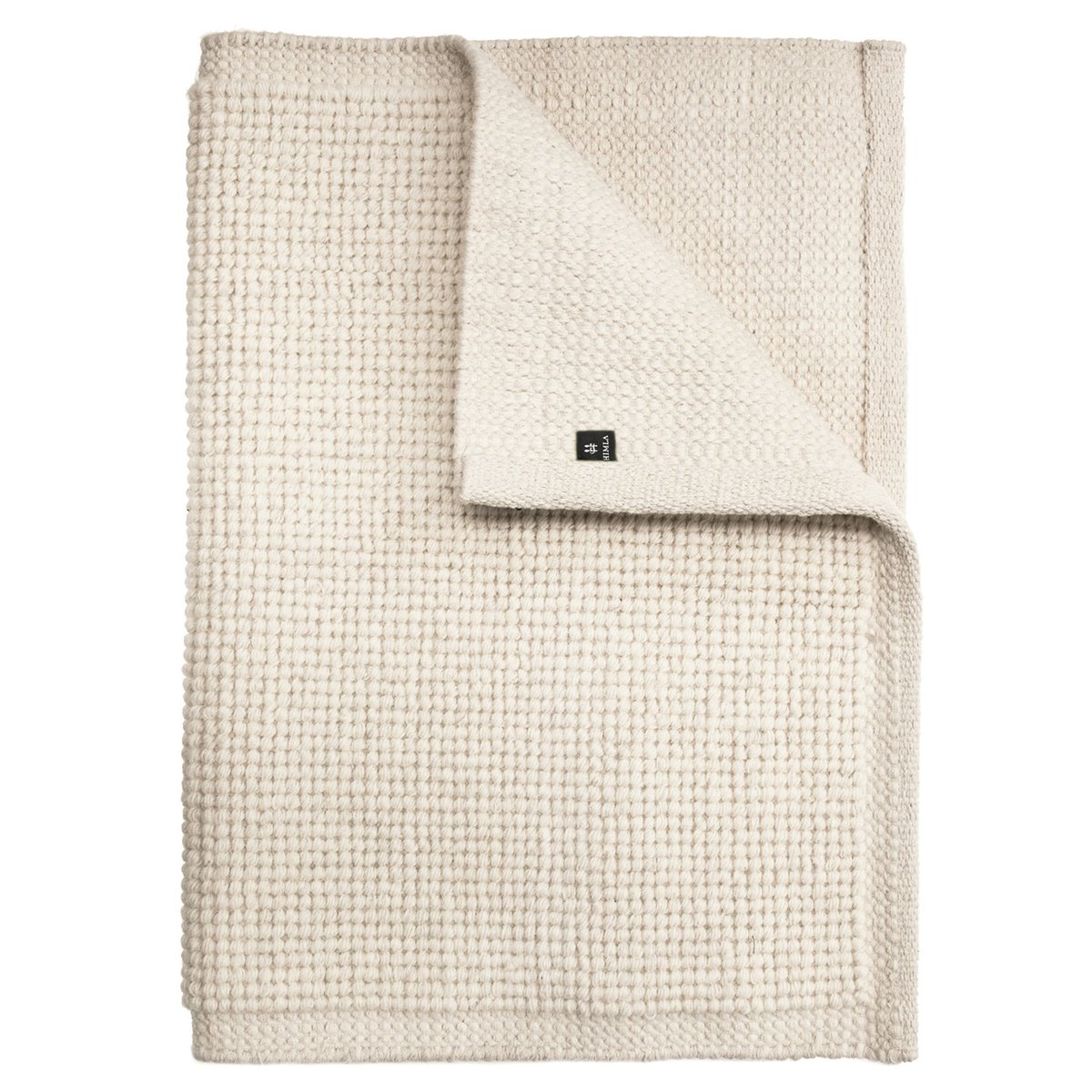 Himla villamatto luonnonvärinen (vaalea beige) 80x150 cm