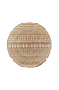 Juuttimatto Cecily, Ø 100 cm