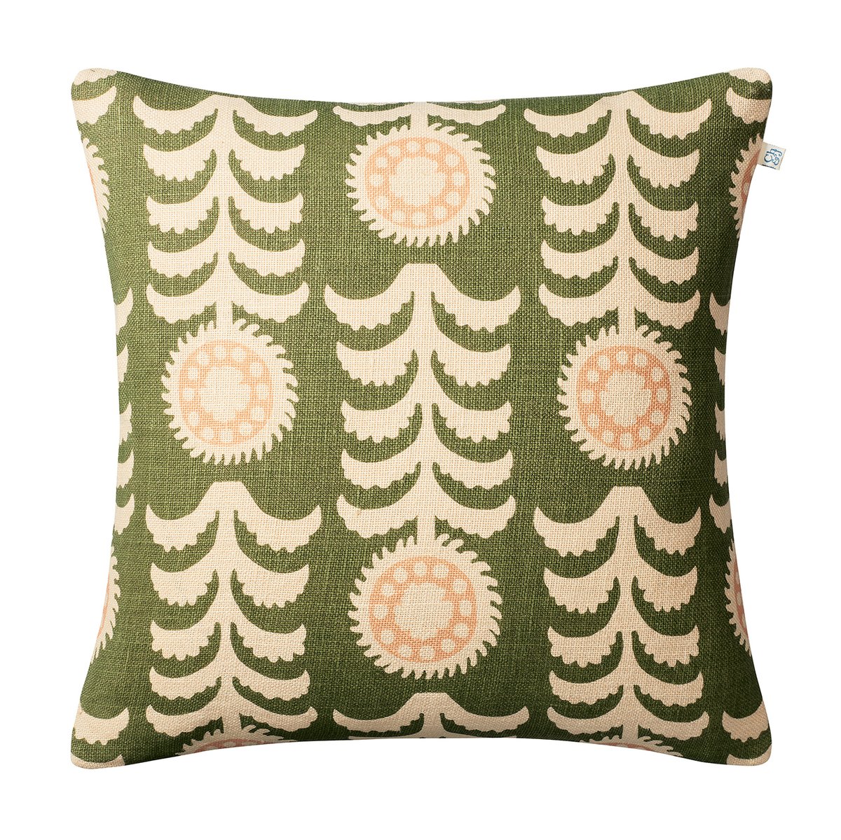 Alok tyynynpäällinen 50x50 cm Beige-green-rose
