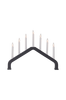 House kynttilänjalka Grafiitti
