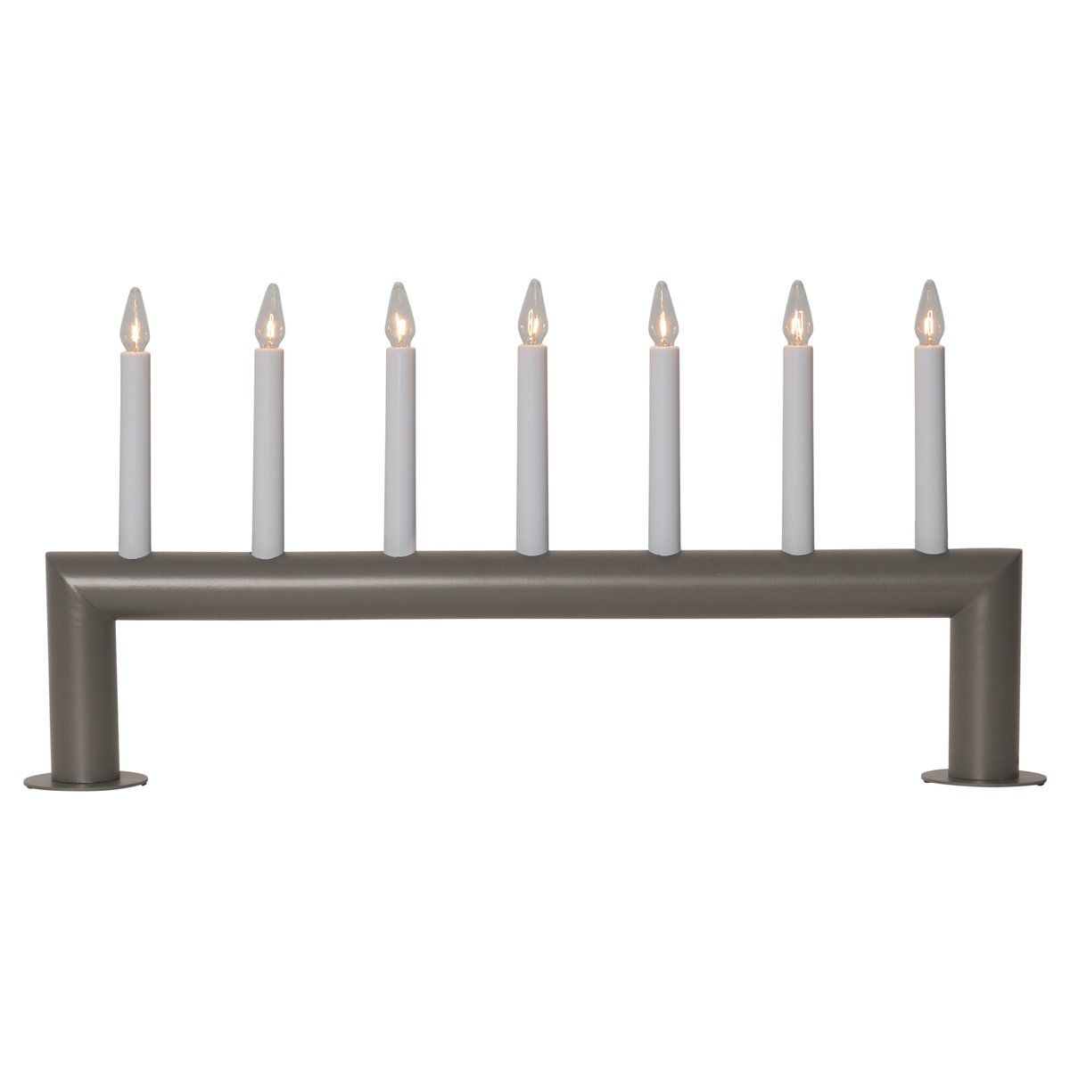 Circum adventtikynttilänjalka matala 29 cm Harmaa