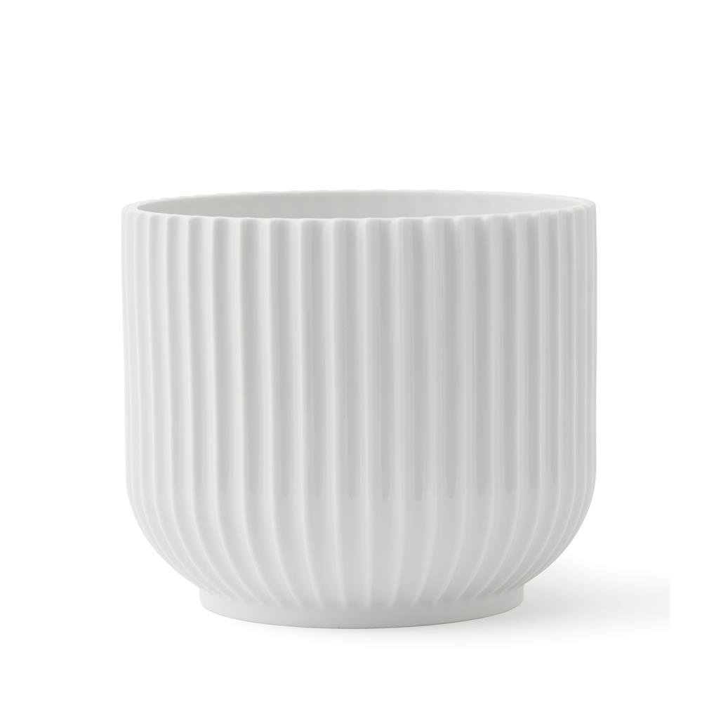 Lyngby kukkaruukku valkoinen Ø14,5 cm