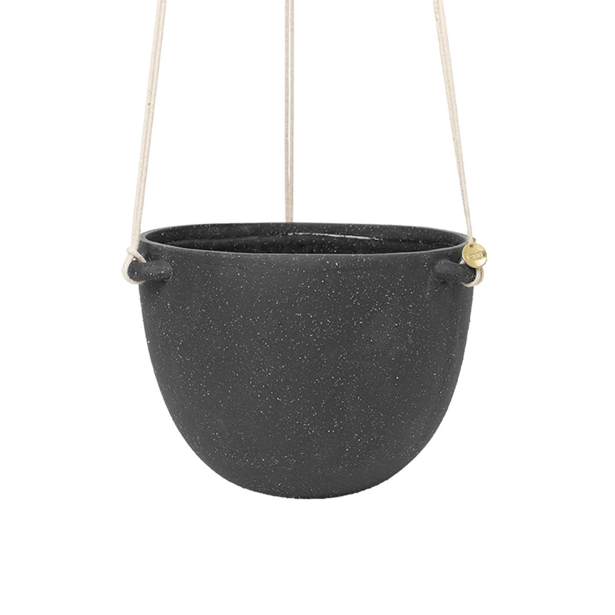 Speckle kukka-amppeli Ø20,5 cm Dark grey