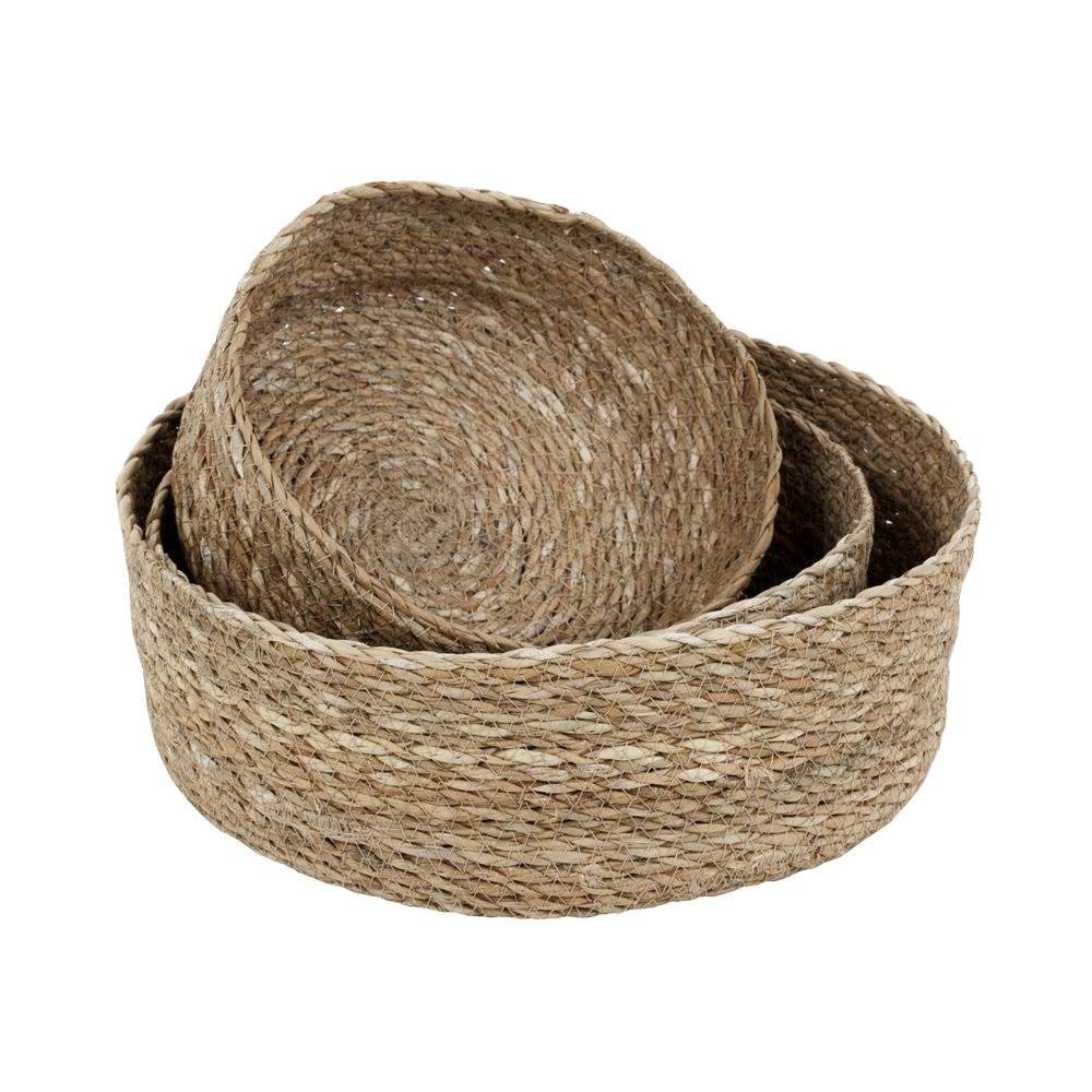 Emil leipäkori 3 kpl luonnonvärinen (beige)