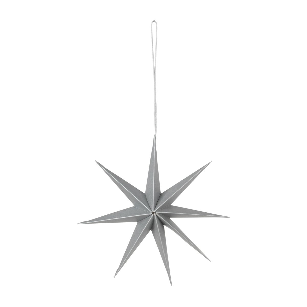 Star paperitähti Ø15 cm Silver