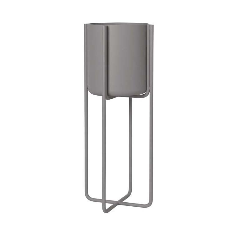 Kena jalallinen ruukku S 55 cm Steel gray (tummanharmaa)