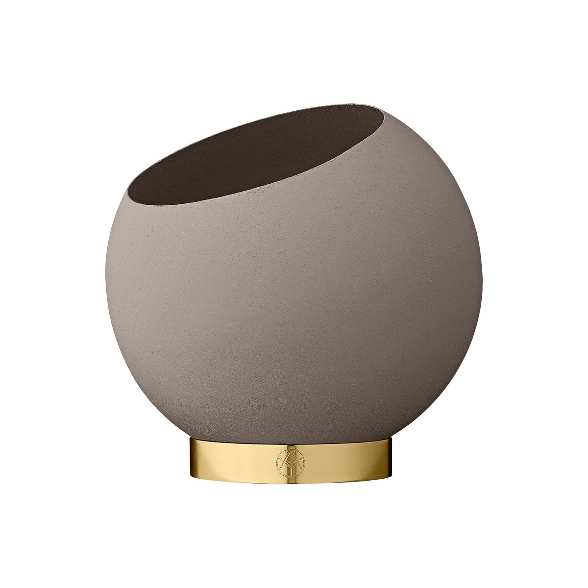 Globe kukkaruukku Ø 17 cm Taupe