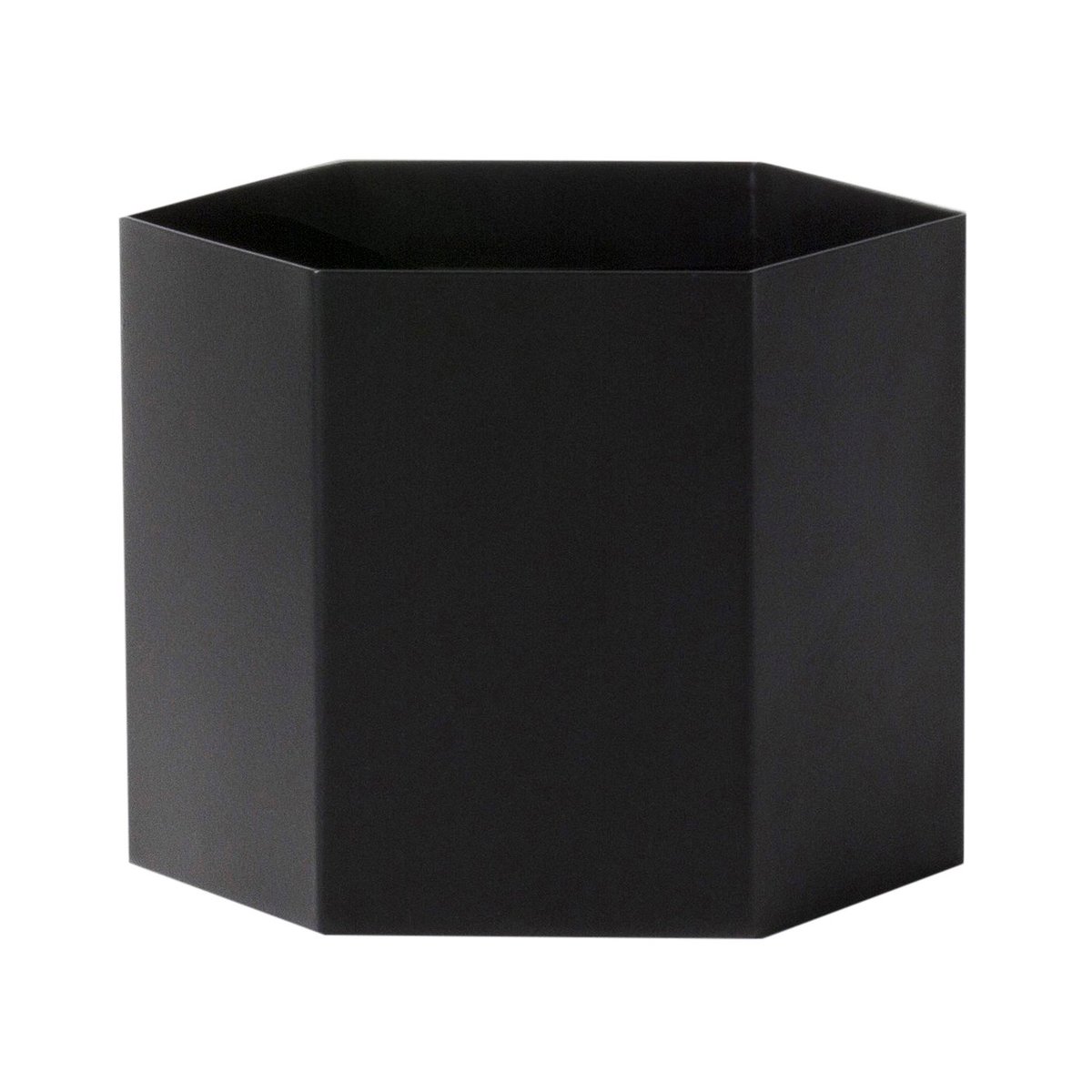 Hexagon ruukku musta x-large