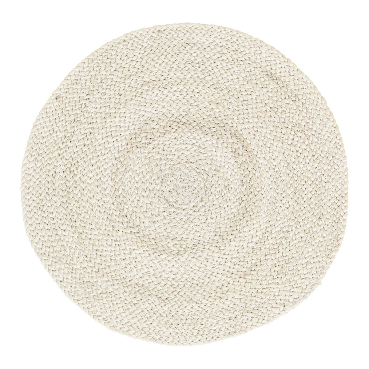Braided pöytätabletti Ø 38 cm Ivory