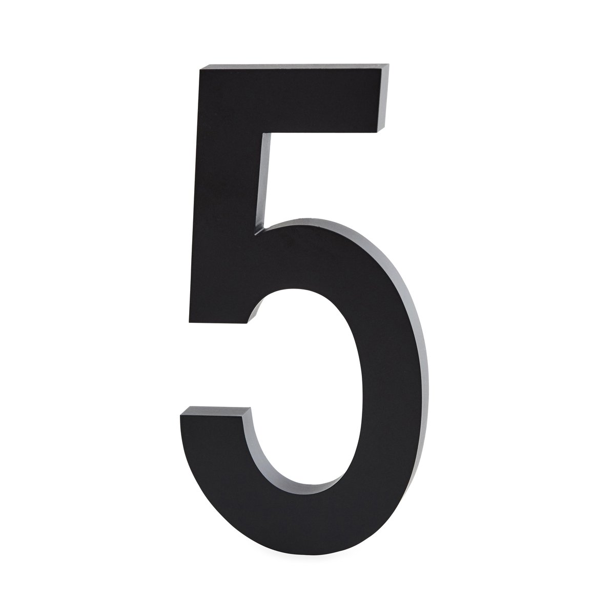 Design Letters numerot alumiini 100 mm 5