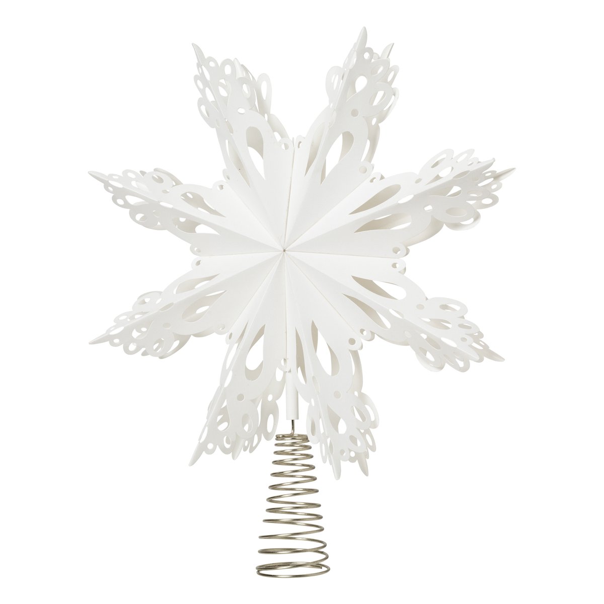 Christmas star -latvatähti White