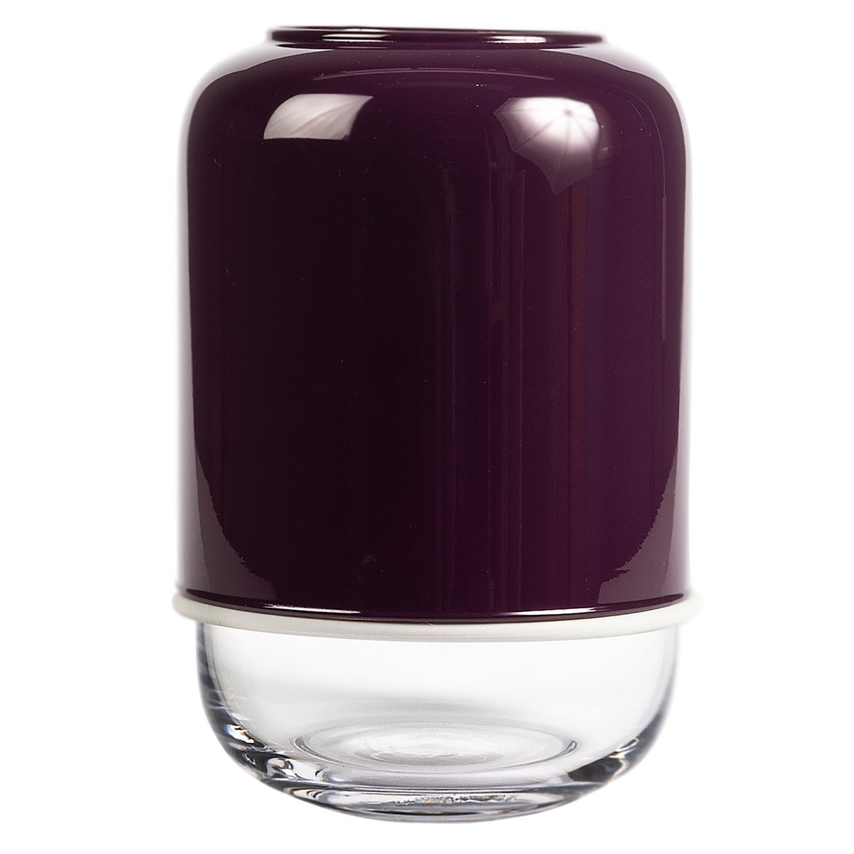 Capsule säädettävä maljakko 18-28 cm Violetti-kirkas