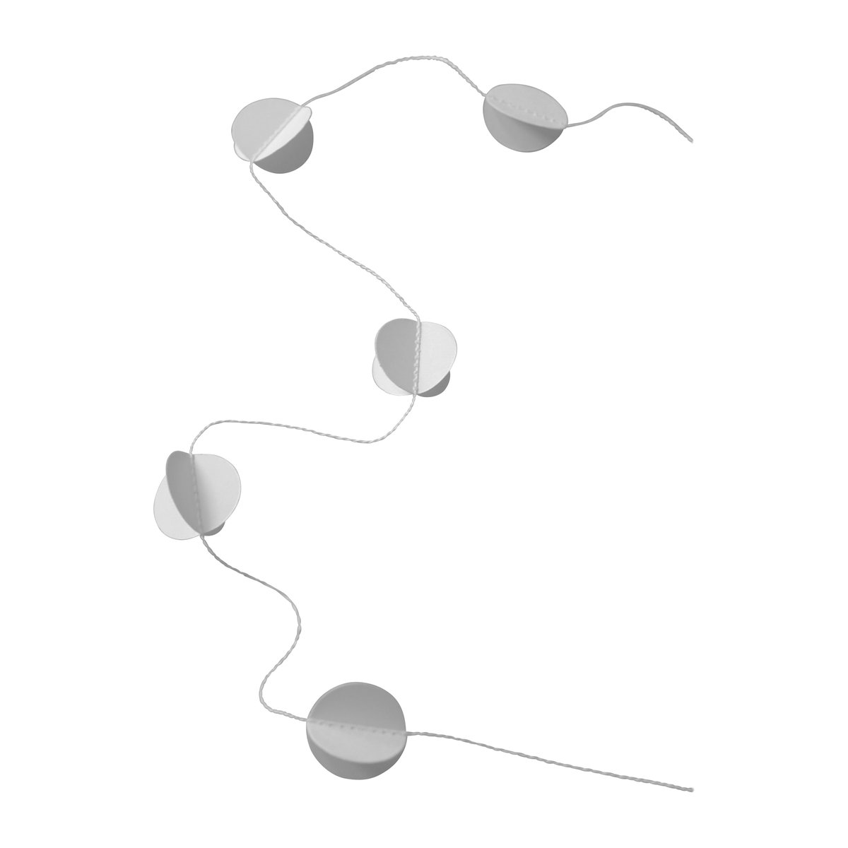 Garland köynnös pyöreä White