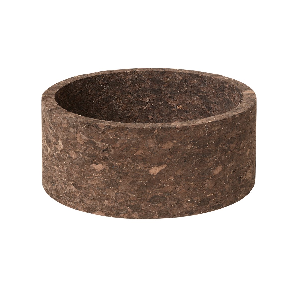Anon korkkikulho, Ø 12 cm Dark natural