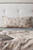 MEADOW tyynyliina 90x50 cm Beige/petroli