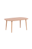 Ruokapöytä Oqui, 120x120-200 cm