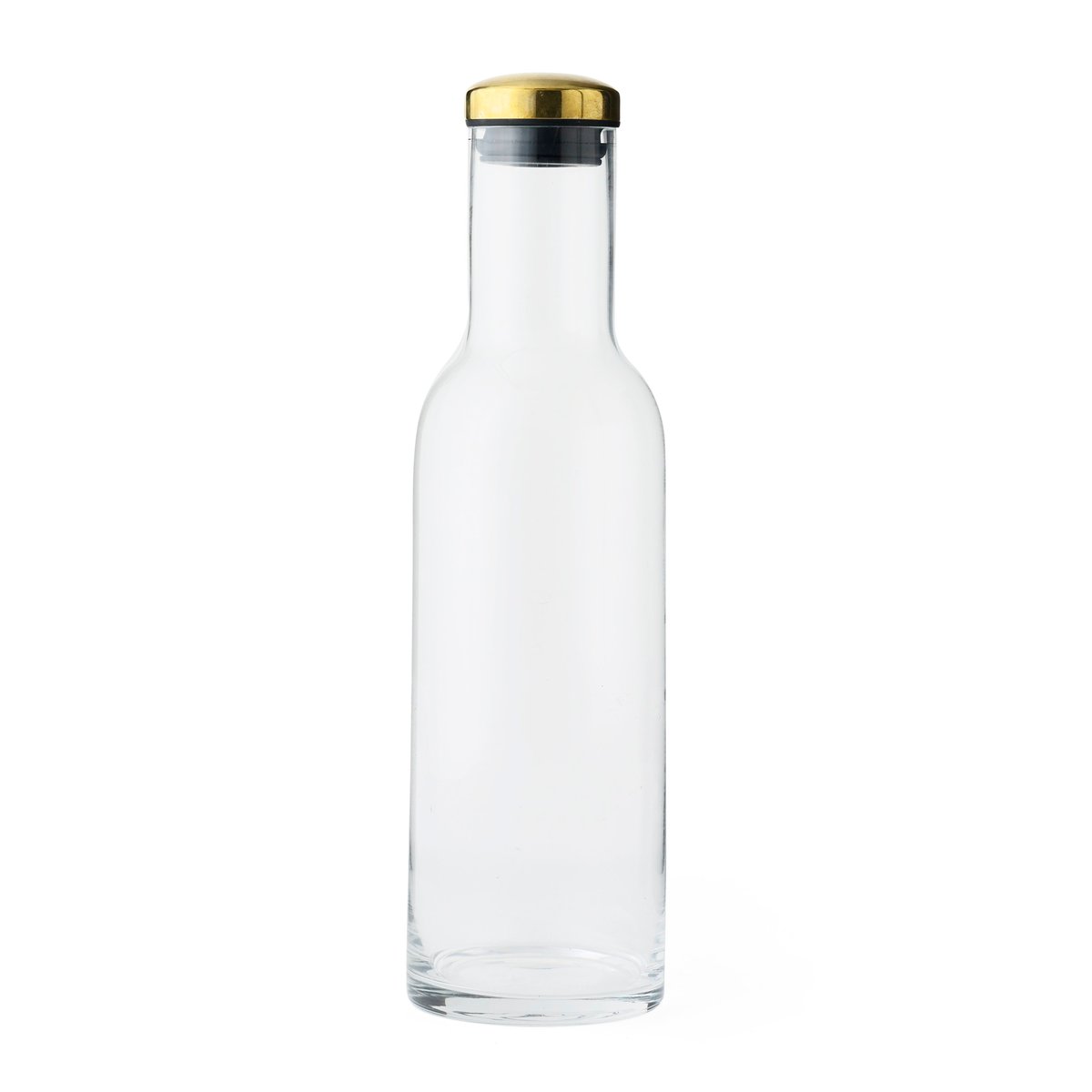 Bottle karahvi 1 l lasi-messinki