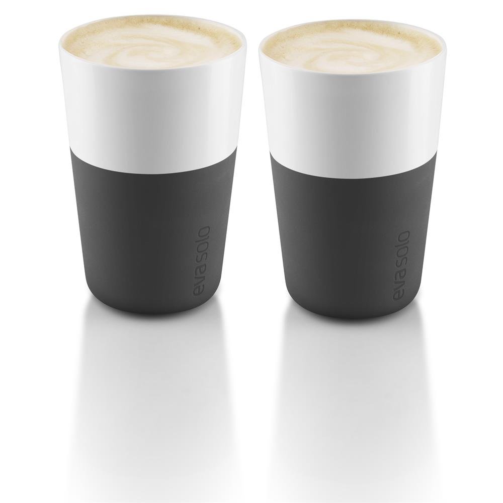 Eva Solo lattekuppi 2 kpl musta