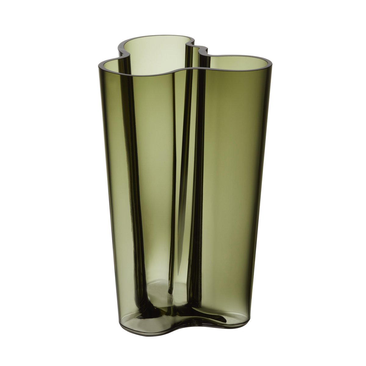 Alvar Aalto vase moss green 251 mm